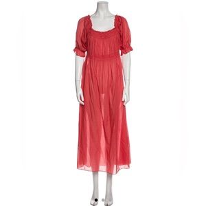 Gently worn down dress. Purchased on the real real. Doesn’t fit. Sheer.